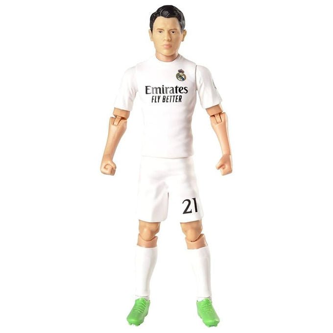 Sockers Banbo Toys Action Figure Brahim Díaz Real Madrid 20 cm colore Bianco