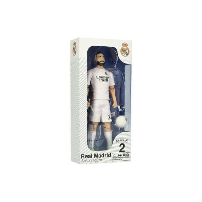 Sockers RM SOCKER 80662 Figura da collezione Dani Carvajal Real Madrid 20 cm PVC colore Bianco giocattoli