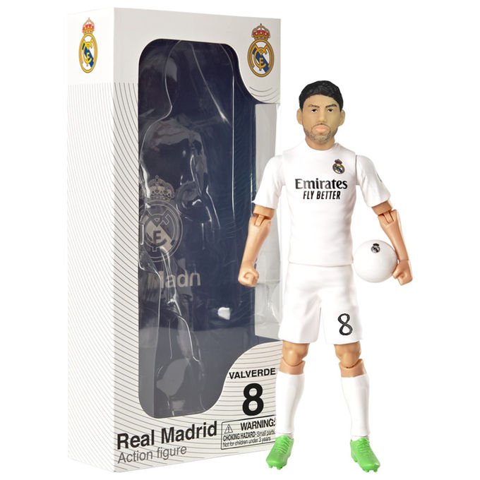 Banbotoys Figura dazione Federico Valverde Real Madrid colore Bianco