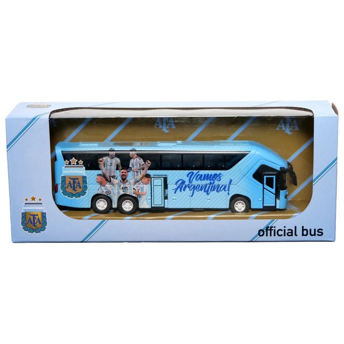 Banbo Toys 16584 Autobus Squadra Calcio Argentina Licenza AFA Plastica Colore Blu Marino