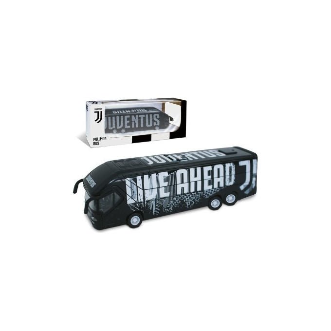 Banbotoys Autobus Pullman Juventus Scala 1:43 Pull Back Porte Apribili colore Bianco