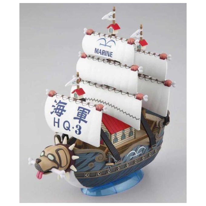 Bandai SPIRITS G50574231 Grand Ship Collection Model Kit Nave da guerra di Monkey D. Garp