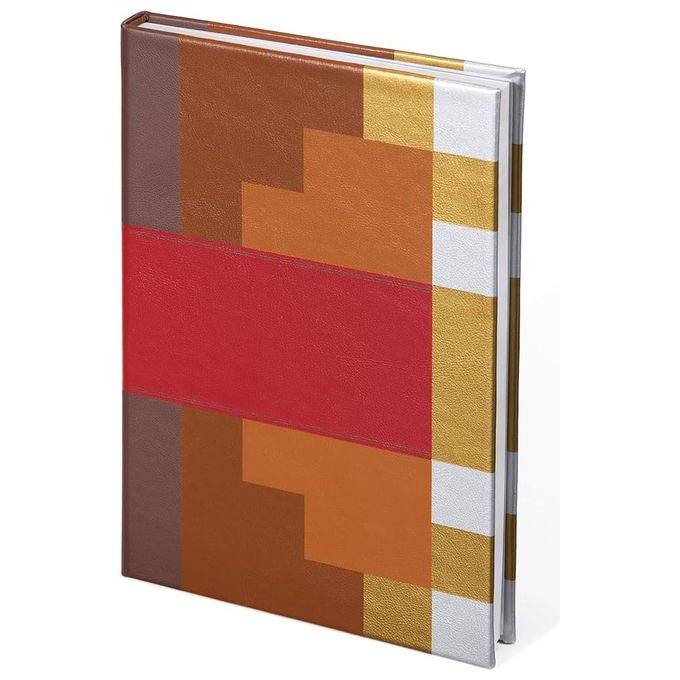 The Noble Collection Diario Incantesimi Minecraft similpelle finiture oro argento 240 pagine