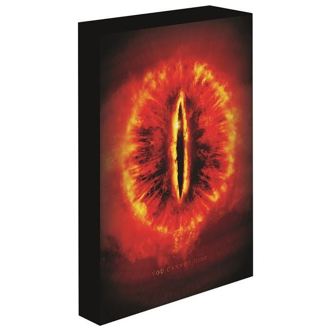 Pyramid International Il Signore degli Anelli quadro retroilluminato LED 15x30cm colore Bianco