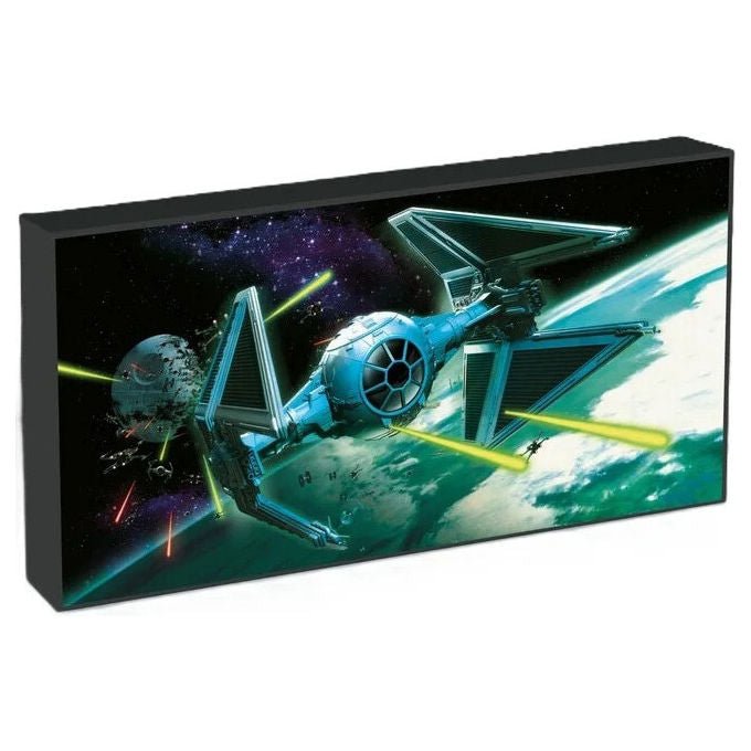 Pyramid International Star Wars Tie Interceptor Tela con luci Colore Bianco Blu