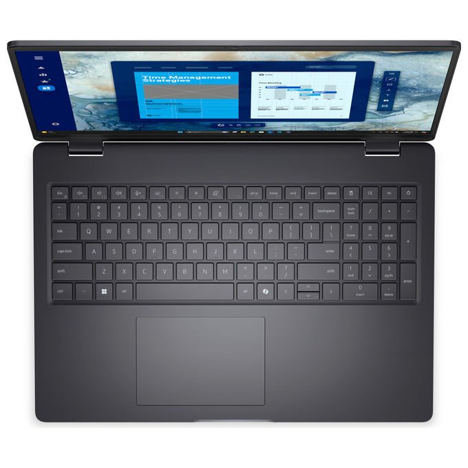 Dell PC16250 Notebook Intel Core Ultra 5 16GB 512GB SSD Windows 11 Pro 16 pollici Nero