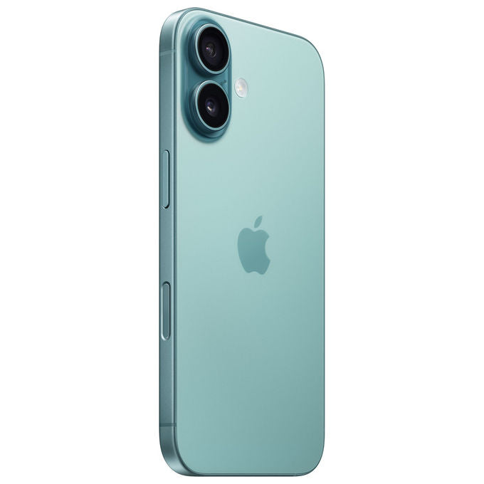 Apple MYED3HN-A iPhone 16 Smartphone 128GB 6.1'' OLED 5G Wi-Fi 7 iOS 18 Doppia SIM colore Teal