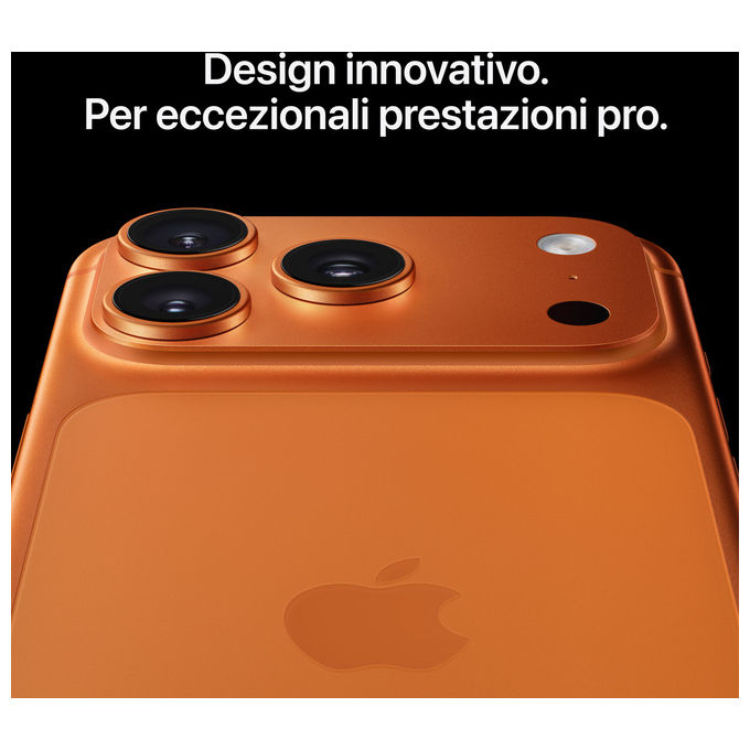 Apple MG8K4QL-A iPhone 17 Pro Smartphone 6.3'' OLED 512GB 5G Chip A19 Pro Tripla Fotocamera 48MP colore Argento