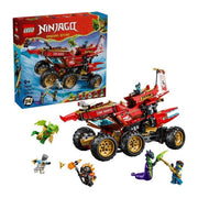 Lego NINJAGO 71869 Bounty di Terra Camion Giocattolo 3 in 1 per Bambini da 9 Anni con 6 Minifigure