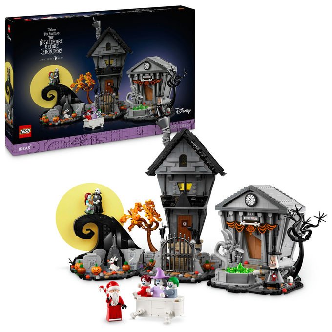 Lego 21351 Nightmare Before Christmas Ideas Set di costruzione Multicolore