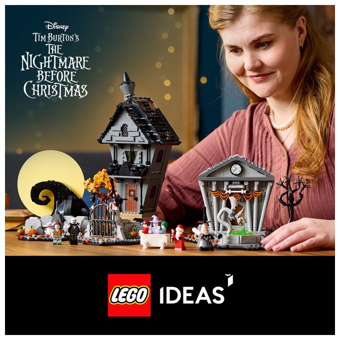 Lego 21351 Nightmare Before Christmas Ideas Set di costruzione Multicolore