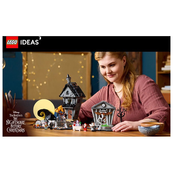 Lego 21351 Nightmare Before Christmas Ideas Set di costruzione Multicolore