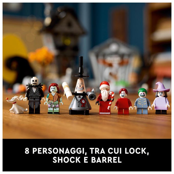 Lego 21351 Nightmare Before Christmas Ideas Set di costruzione Multicolore