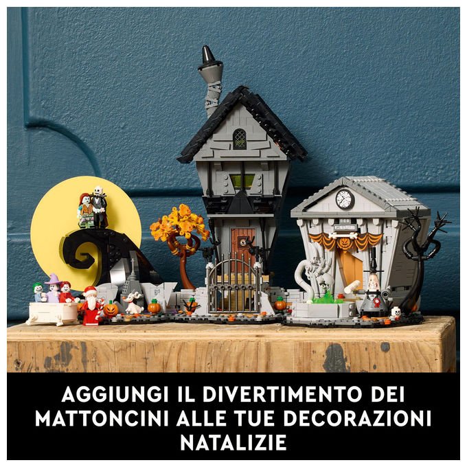 Lego 21351 Nightmare Before Christmas Ideas Set di costruzione Multicolore