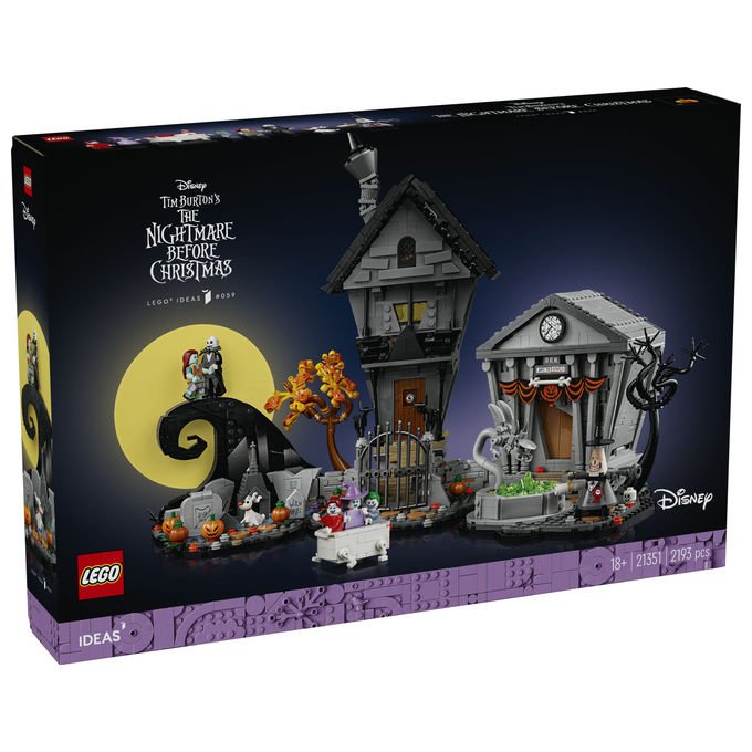 Lego 21351 Nightmare Before Christmas Ideas Set di costruzione Multicolore
