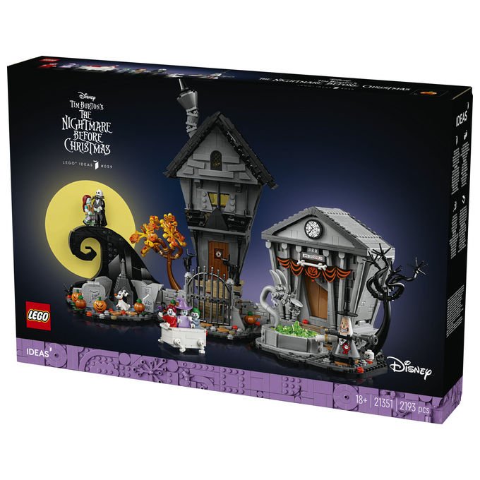 Lego 21351 Nightmare Before Christmas Ideas Set di costruzione Multicolore