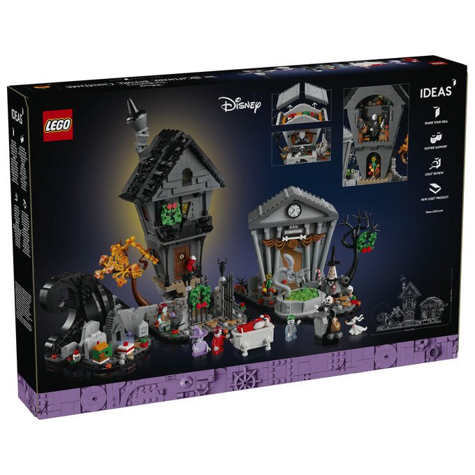 Lego 21351 Nightmare Before Christmas Ideas Set di costruzione Multicolore