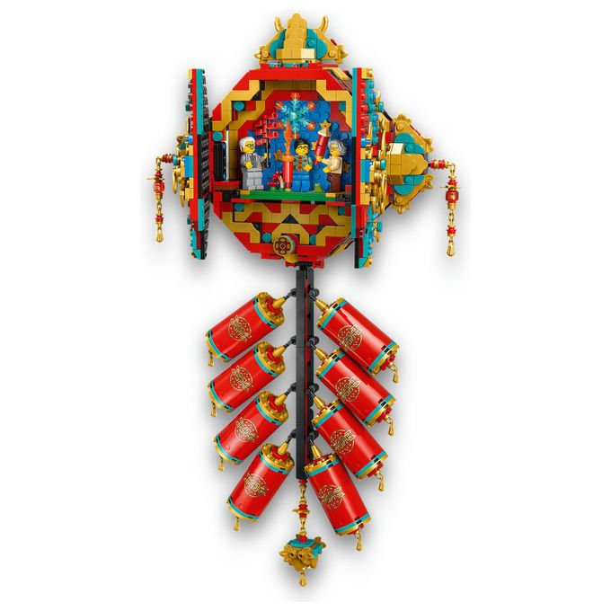 Lego 80118 Fuochi d'artificio della Fortuna Set da costruzione collezione Festival Cinesi 1039 pezzi