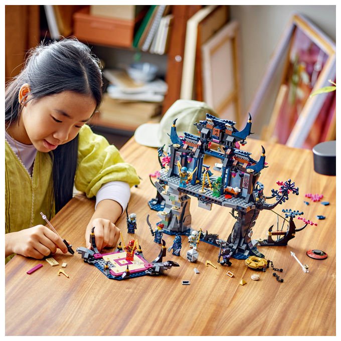 Lego 71813 NINJAGO Dojo delle Ombre Maschera di Lupo Set Costruzione Giochi 9+ Pezzi 1190