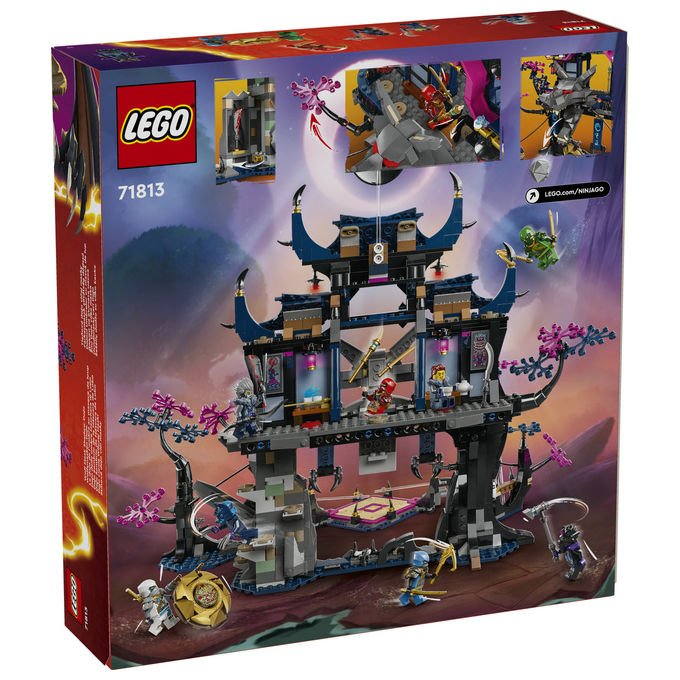 Lego 71813 NINJAGO Dojo delle Ombre Maschera di Lupo Set Costruzione Giochi 9+ Pezzi 1190
