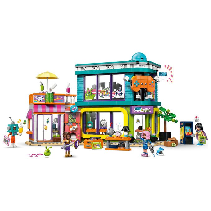 Lego 42674 Friends Negozio di Fumetti e Giochi set costruzioni 1005 pezzi regalo 9+