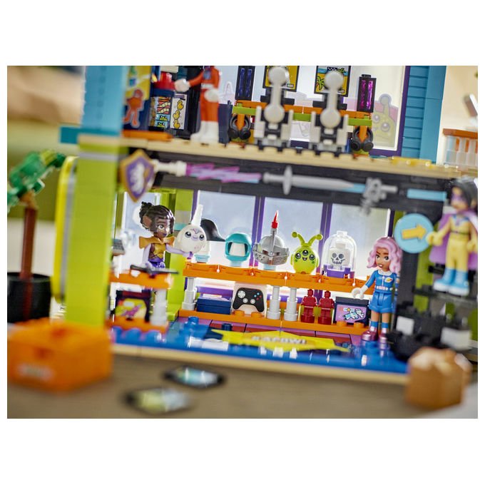 Lego 42674 Friends Negozio di Fumetti e Giochi set costruzioni 1005 pezzi regalo 9+