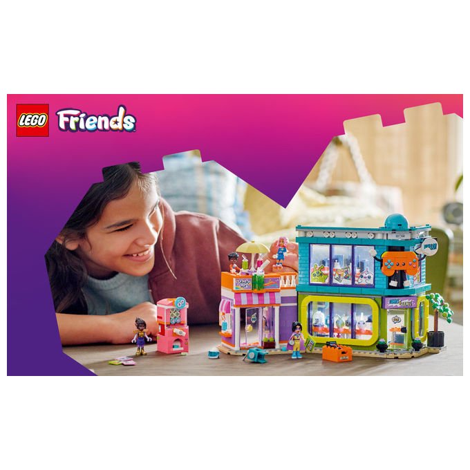 Lego 42674 Friends Negozio di Fumetti e Giochi set costruzioni 1005 pezzi regalo 9+