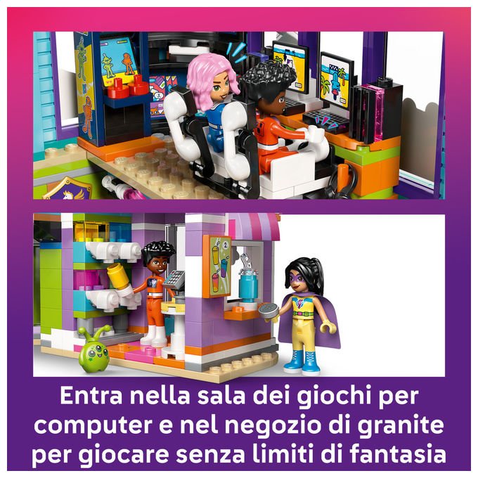 Lego 42674 Friends Negozio di Fumetti e Giochi set costruzioni 1005 pezzi regalo 9+
