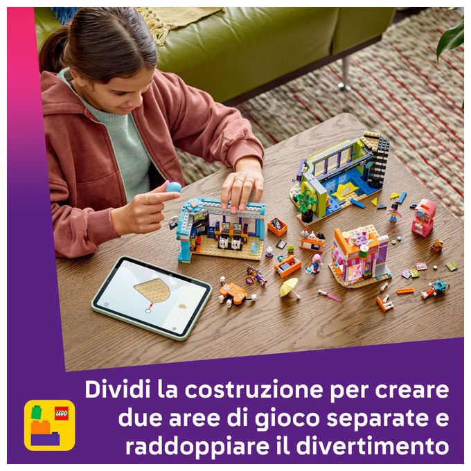 Lego 42674 Friends Negozio di Fumetti e Giochi set costruzioni 1005 pezzi regalo 9+
