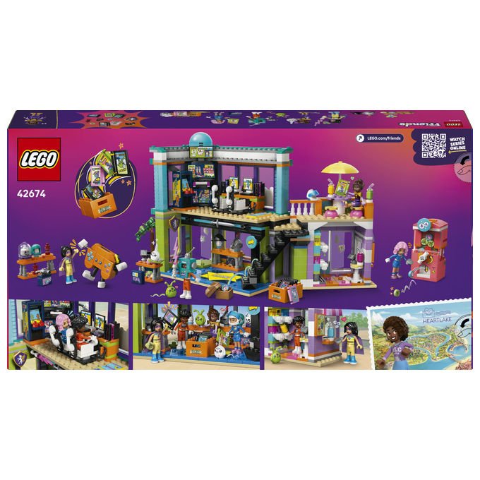Lego 42674 Friends Negozio di Fumetti e Giochi set costruzioni 1005 pezzi regalo 9+