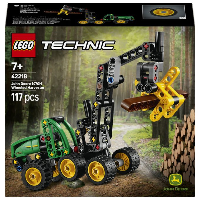 Lego TECHNIC 42218 Mietitrebbia Gommato John Deere 1470H set da costruzione per bambini 7+ anni