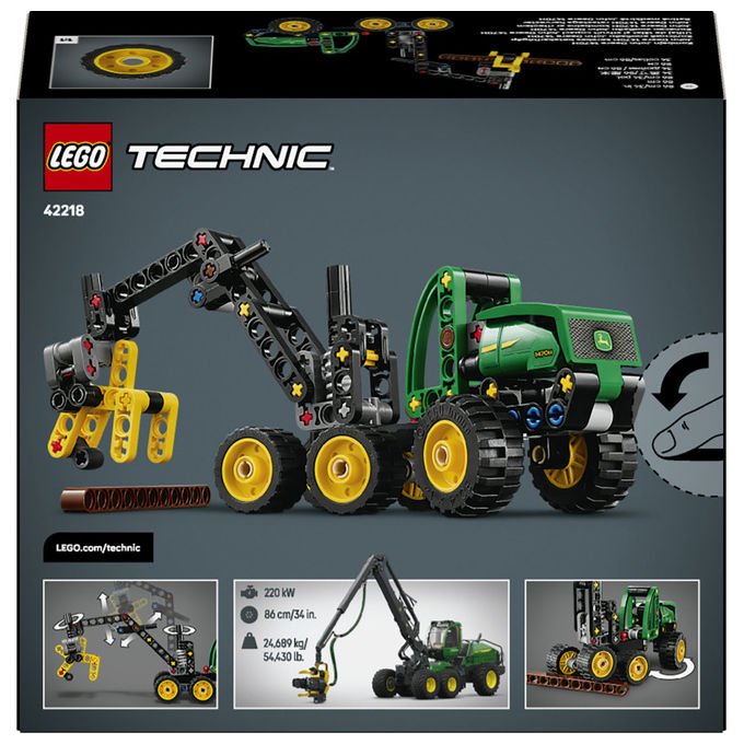 Lego TECHNIC 42218 Mietitrebbia Gommato John Deere 1470H set da costruzione per bambini 7+ anni