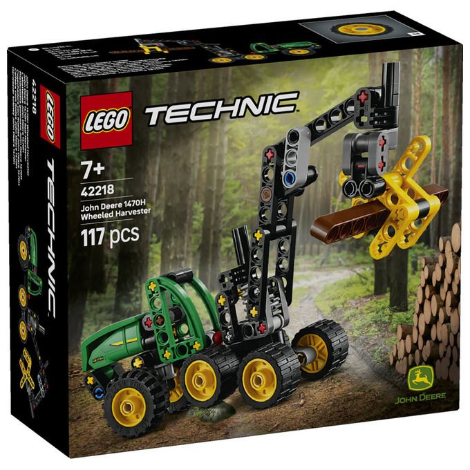 Lego TECHNIC 42218 Mietitrebbia Gommato John Deere 1470H set da costruzione per bambini 7+ anni