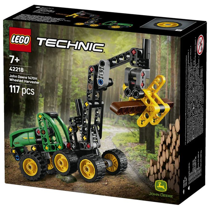 Lego TECHNIC 42218 Mietitrebbia Gommato John Deere 1470H set da costruzione per bambini 7+ anni