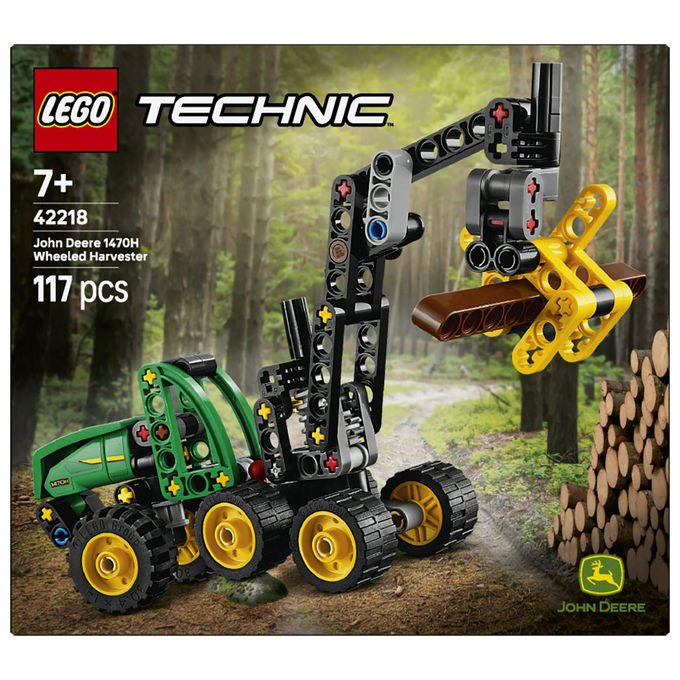 Lego TECHNIC 42218 Mietitrebbia Gommato John Deere 1470H set da costruzione per bambini 7+ anni