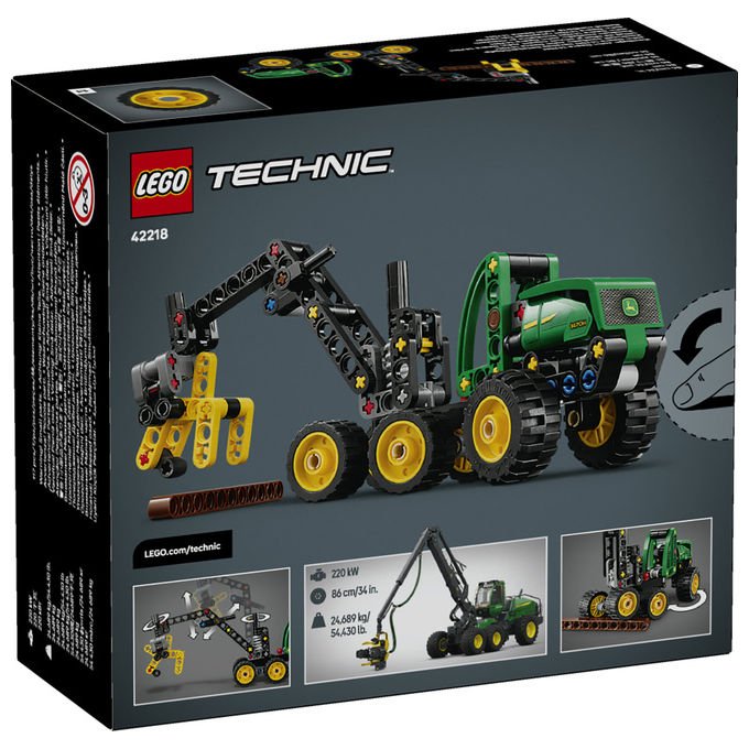 Lego TECHNIC 42218 Mietitrebbia Gommato John Deere 1470H set da costruzione per bambini 7+ anni