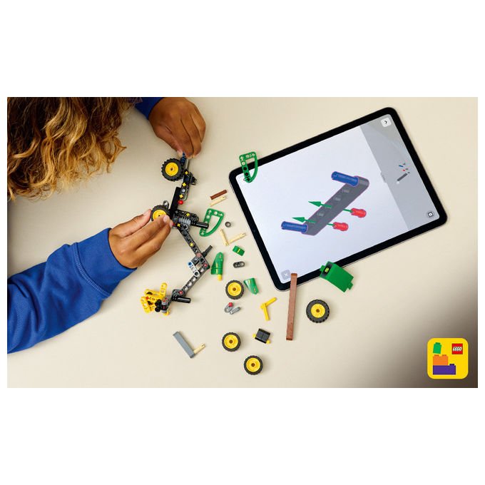 Lego TECHNIC 42218 Mietitrebbia Gommato John Deere 1470H set da costruzione per bambini 7+ anni