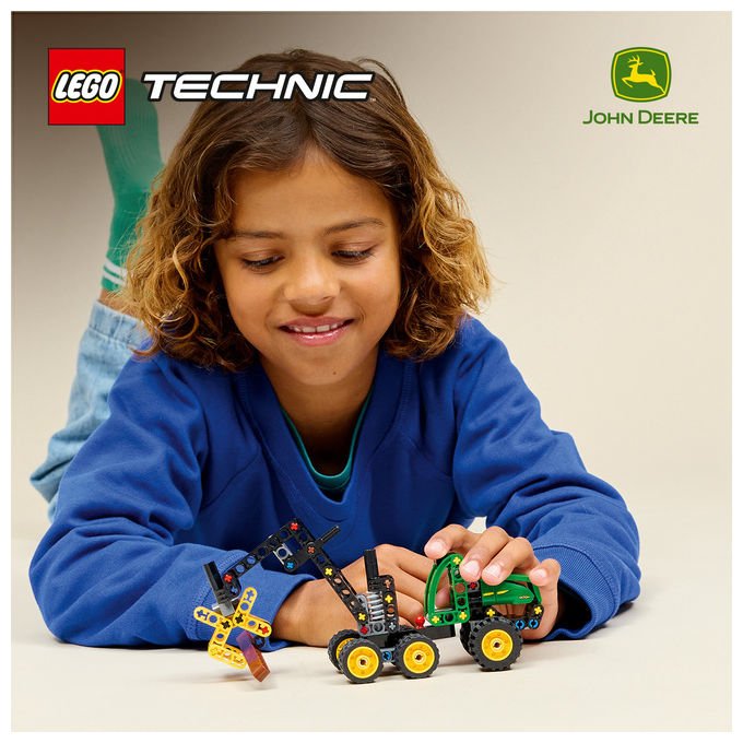Lego TECHNIC 42218 Mietitrebbia Gommato John Deere 1470H set da costruzione per bambini 7+ anni