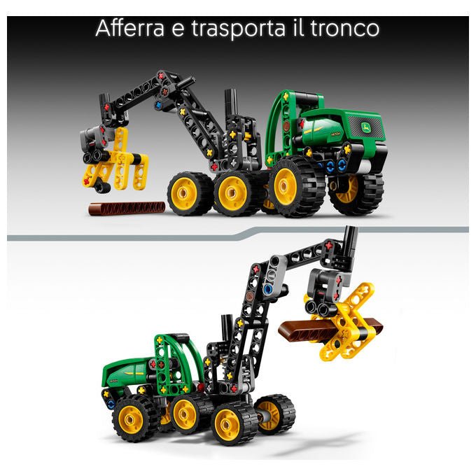 Lego TECHNIC 42218 Mietitrebbia Gommato John Deere 1470H set da costruzione per bambini 7+ anni