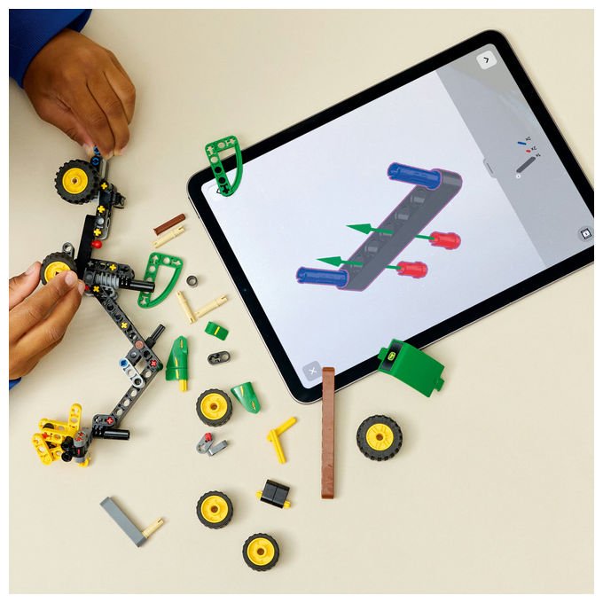 Lego TECHNIC 42218 Mietitrebbia Gommato John Deere 1470H set da costruzione per bambini 7+ anni
