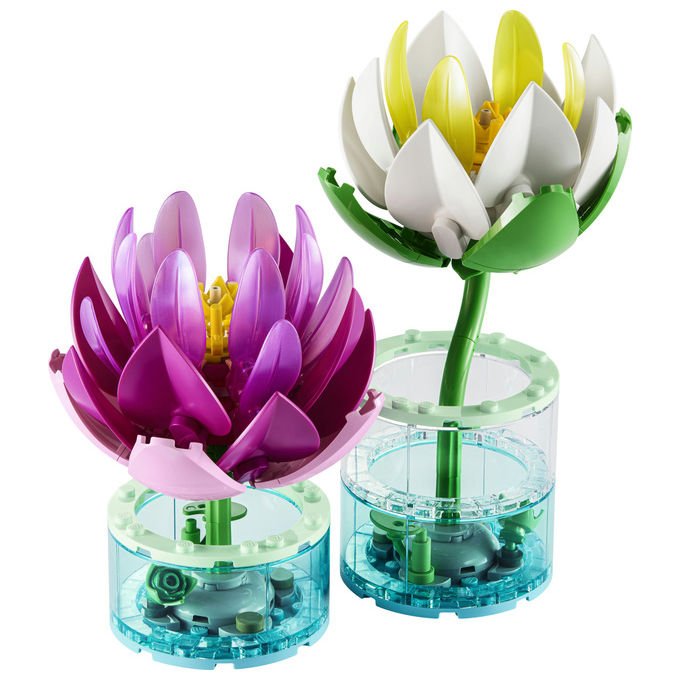 Lego 11511 Botanicals Ninfee Set da costruzione con fiori artificiali colore Multicolore