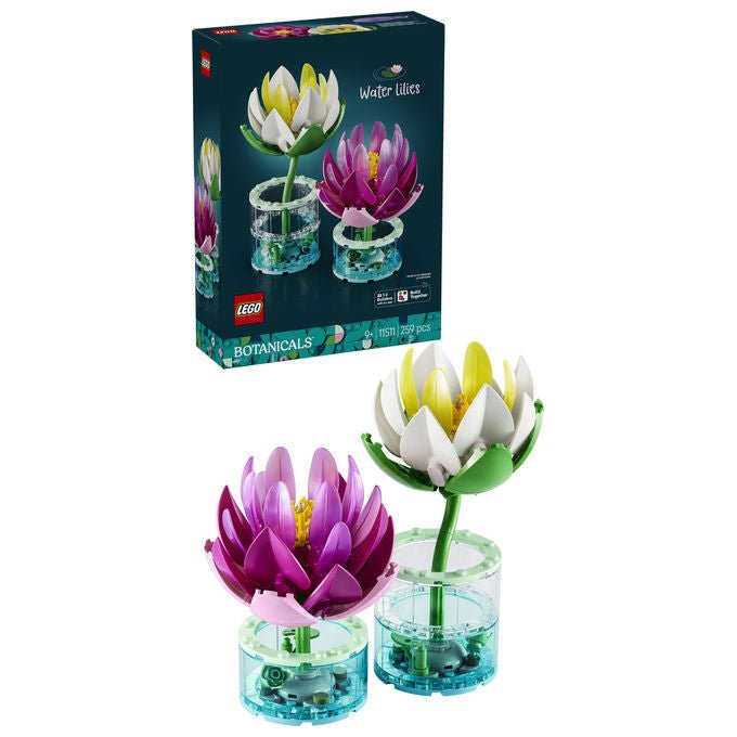 Lego 11511 Botanicals Ninfee Set da costruzione con fiori artificiali colore Multicolore