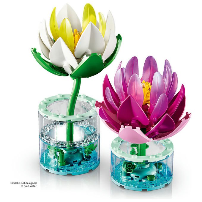 Lego 11511 Botanicals Ninfee Set da costruzione con fiori artificiali colore Multicolore
