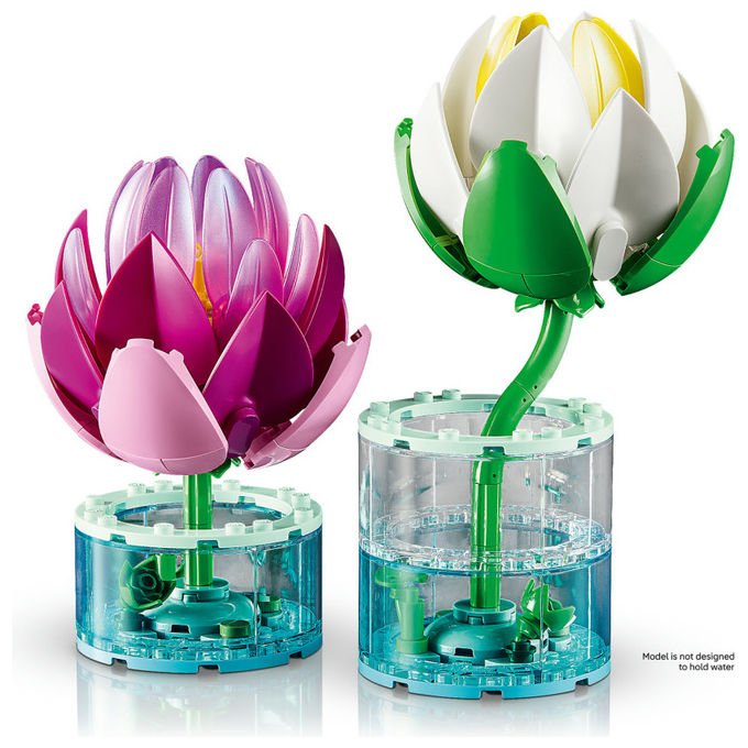 Lego 11511 Botanicals Ninfee Set da costruzione con fiori artificiali colore Multicolore