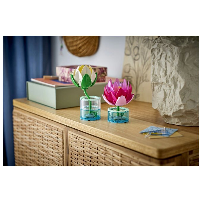 Lego 11511 Botanicals Ninfee Set da costruzione con fiori artificiali colore Multicolore