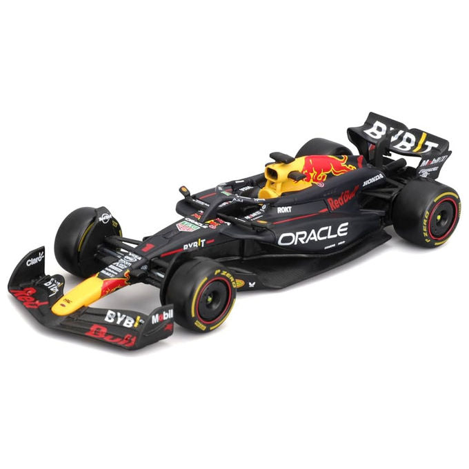 Bburago 18-28060 RB20 Formula 1 miniatura scala 1:24 con Max Verstappen figura colore rossa