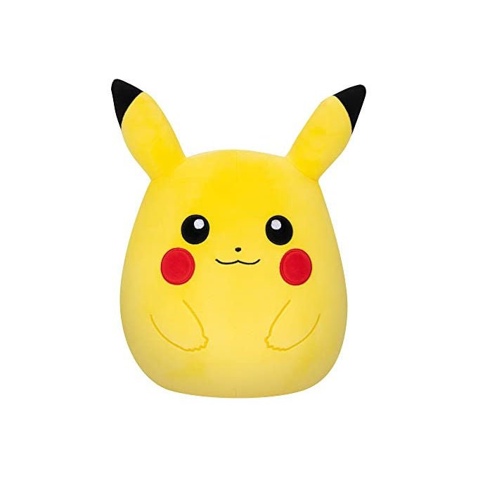Squishmallows Pokemon Pikachu Peluche 25 cm colore Giallo