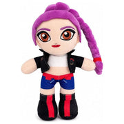 Grupo Moya 40401 Peluche K Pop Rumi Mira Zoey Bambola Idol Coreano Morbido Coleccionable 20 cm colore Lilla