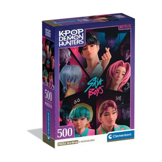 Clementoni 35625 Puzzle 500 pezzi K-pop Demon Hunters