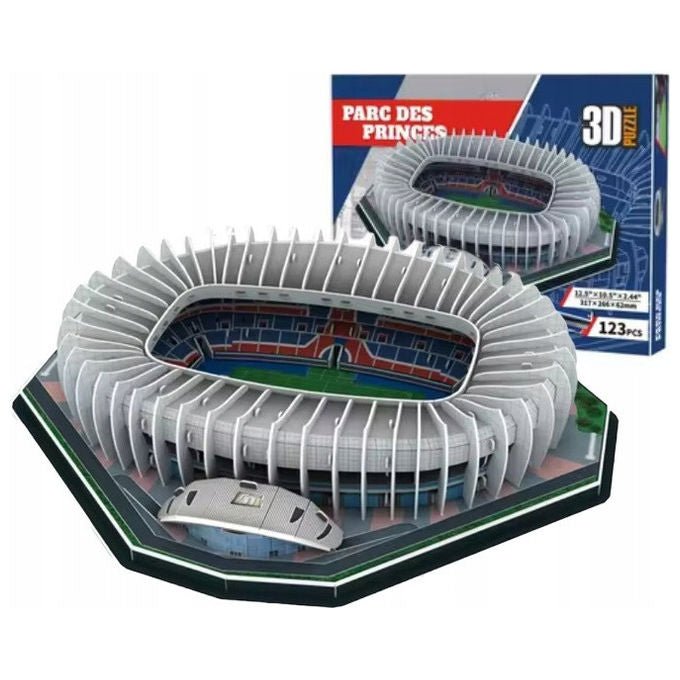Eleven Force Puzzle 3D Stadio Parco dei Principi PSG 111 pezzi 35x30x9cm colore Bianco-Blu